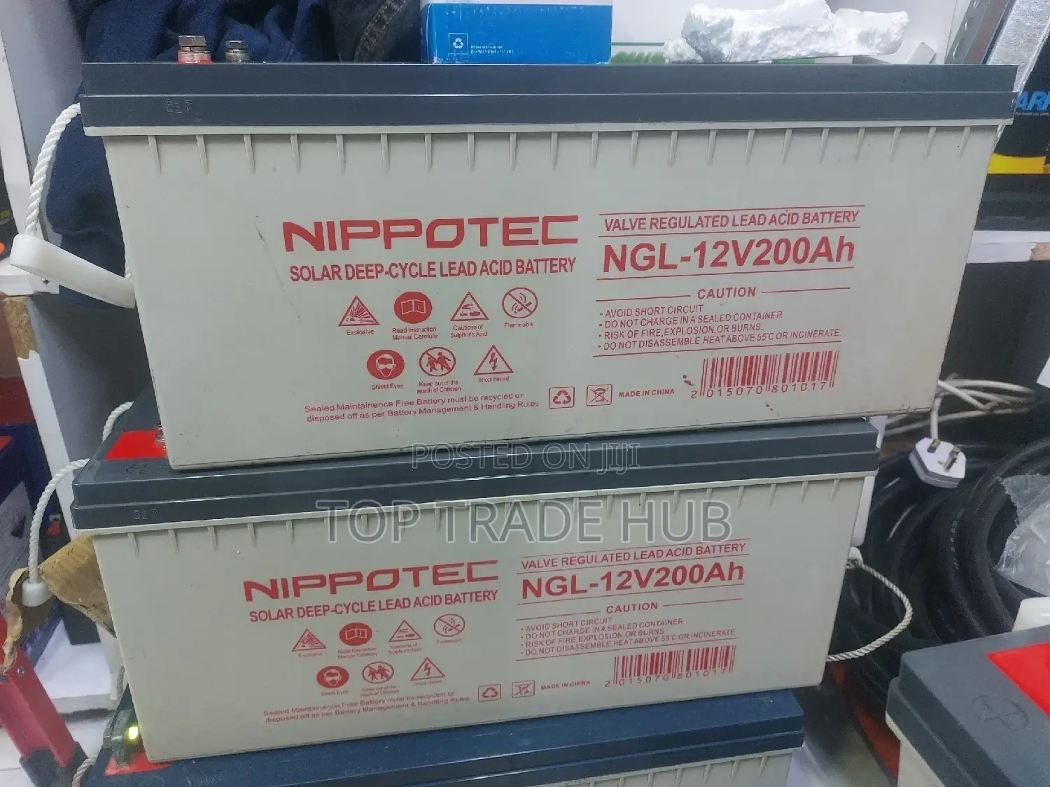 Nippotec Deep Cycle Solar Battery 200ah