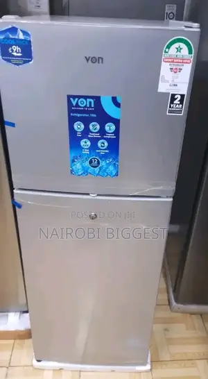 ✓Smart Von 138litres Double Door Refrigerator