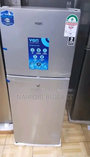 =Designed Von 138litres Double Door Refrigerator