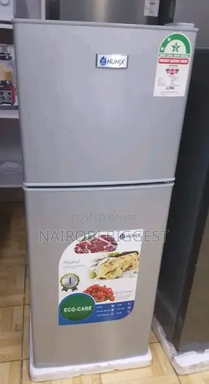  -New Nunix 138litres Double Door Refrigerator