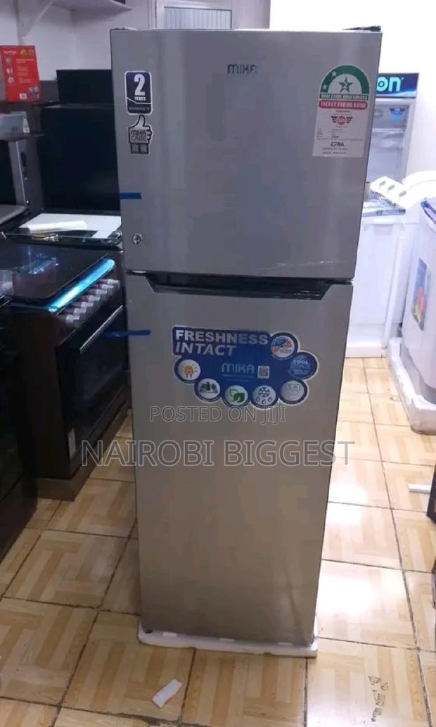 -well Functioning Mika 168litres Double Door Refrigerator - main view