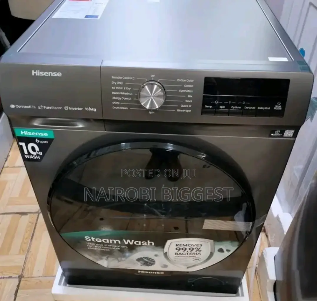 Quality Hisense Washing Machine 8kgs Wash And Dry 6kgs Dry