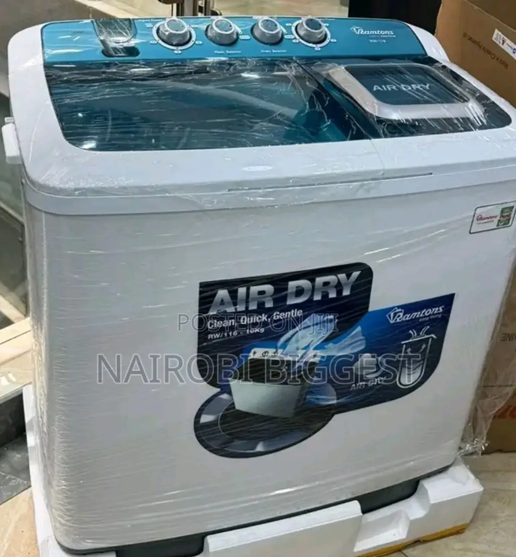 At Quality Ramton 10KG RW/116 Twin Tub Washing Machine