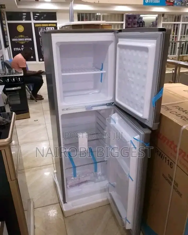✓Von 134l Double Door Fridge