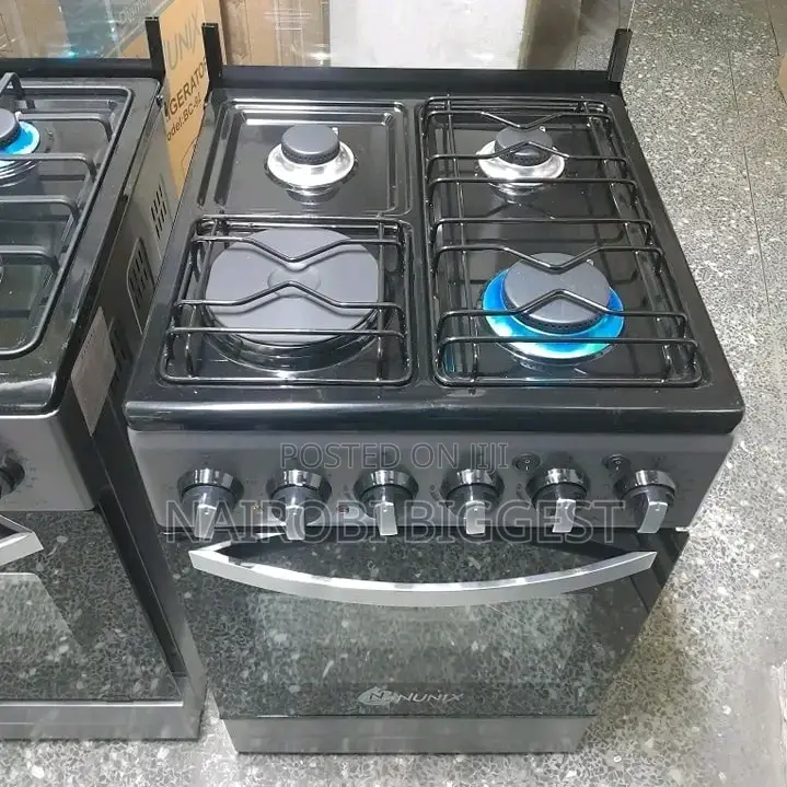 Nunix 3+1 Standing 50×55  Cooker With Electric Oven