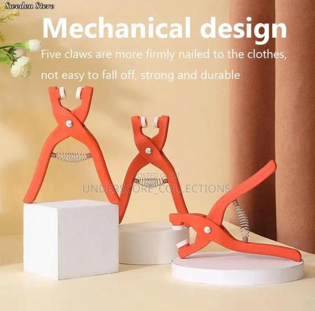 100pcs Snap Button Kit With Pliers - thumbnail 2