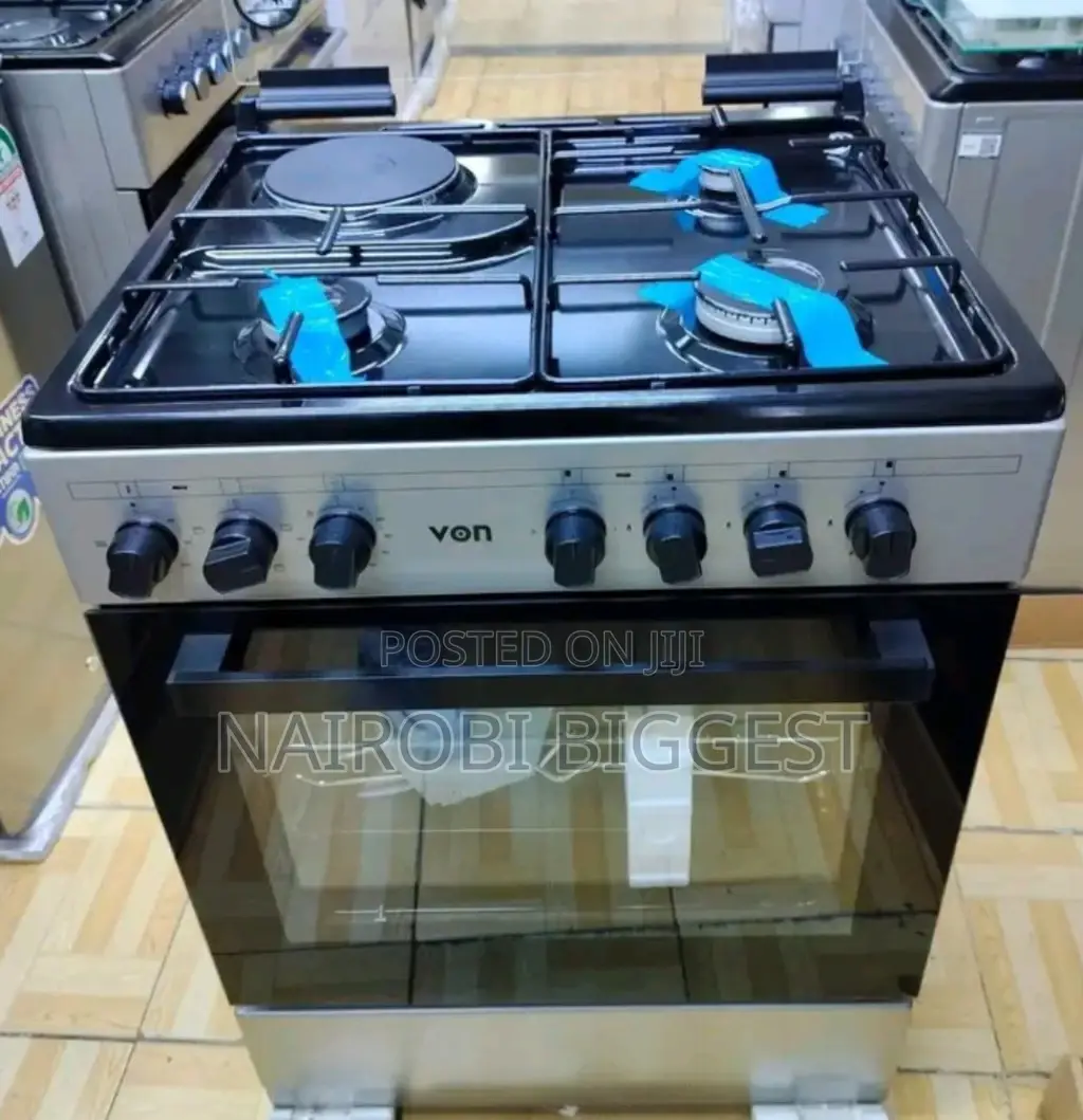 +Classic Von 60*60 3+1 Standing Cooker With Electric Oven