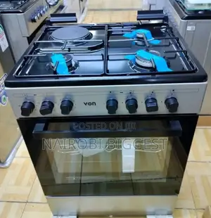 +Classic Von 60*60 3+1 Standing Cooker With Electric Oven
