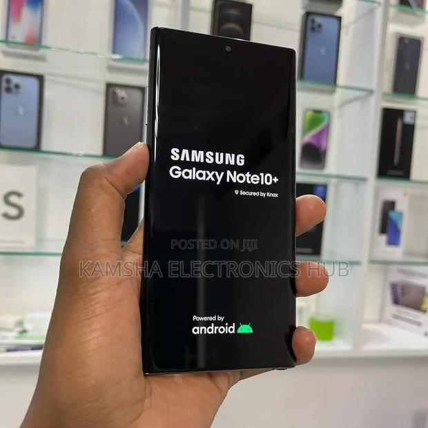 New Samsung Galaxy Note 10 Plus 5G 256 GB Black - main view