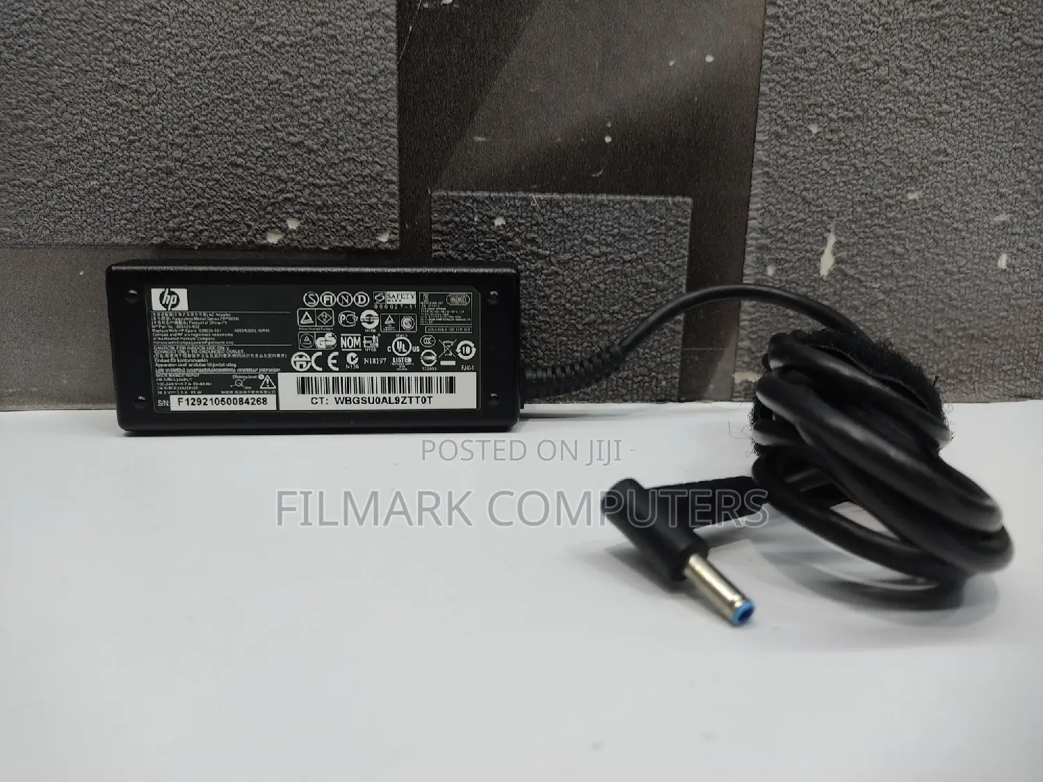 Original EX UK 65W{Watts} Laptop Charger Fit for HP