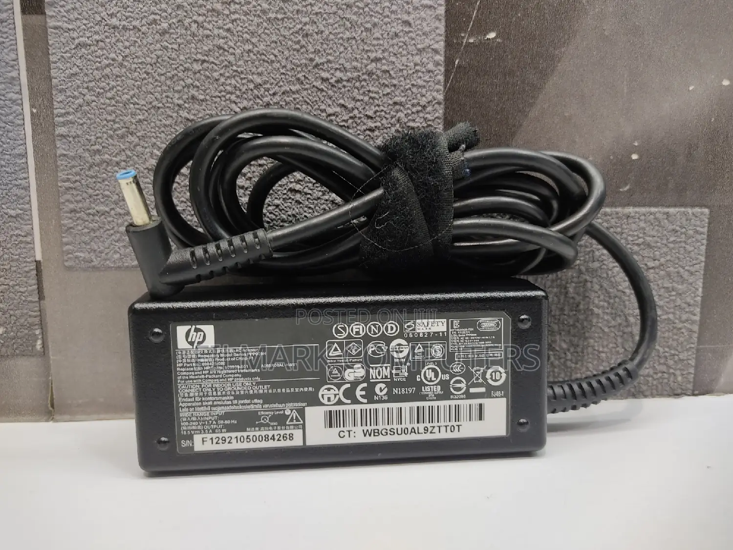Original EX UK 65W{Watts} Laptop Charger Fit for HP