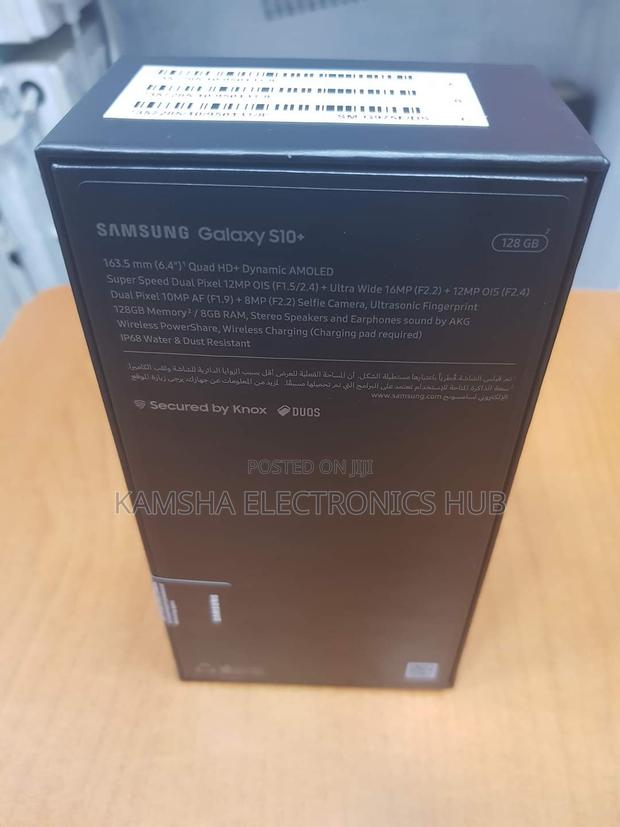 New Samsung Galaxy S10 128 GB Black - thumbnail 2