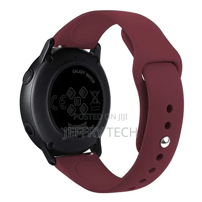 Silicone Strap for Galaxy Watch Active 2 40mm 44mm/3 45mm 41