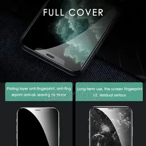 3PCS Full Cover Glass on the for iPhone 11 Pro 7 XR X XS Max