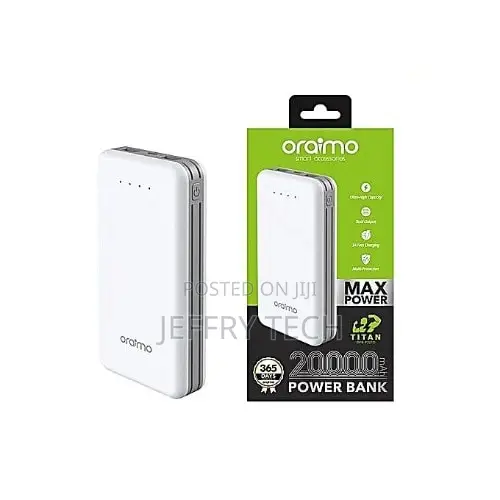 Oraimo Max Powerbank - OPB-P201D - 20000mah -