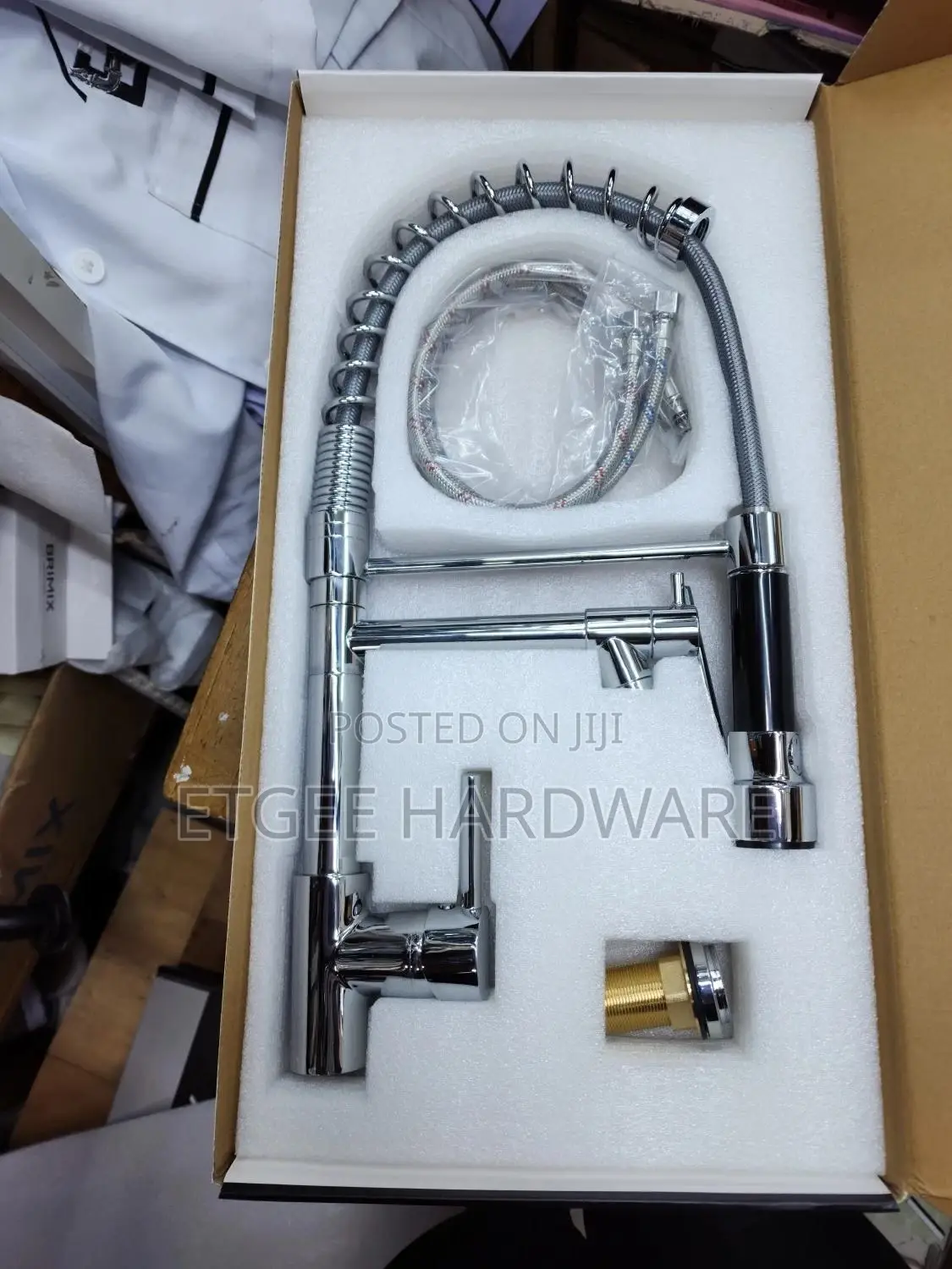 Kitchen Mixer Flexible Silver Brimix