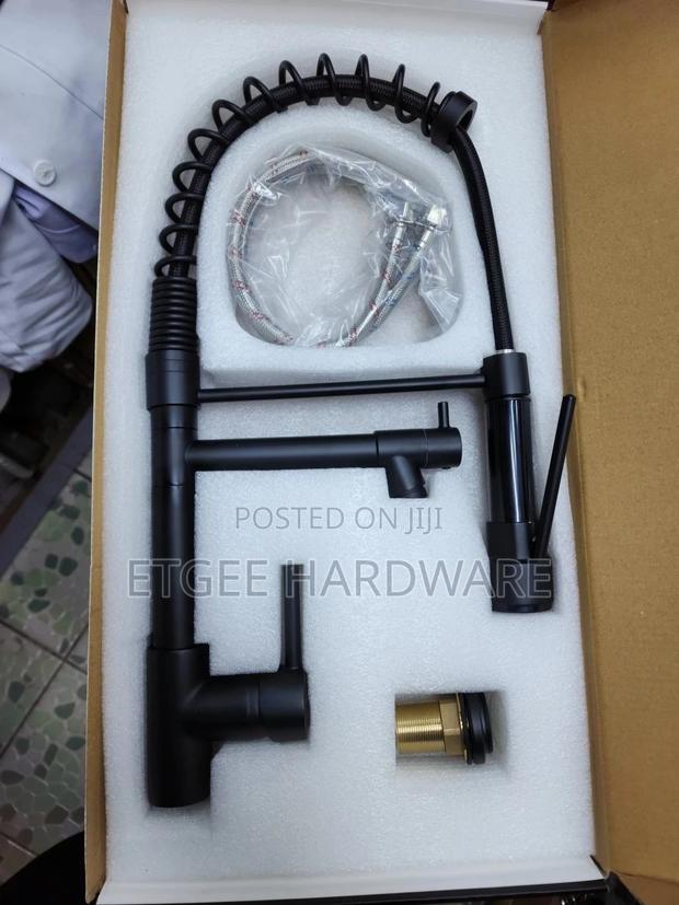 Kitchen Mixer Brimix Black Flexible - main view