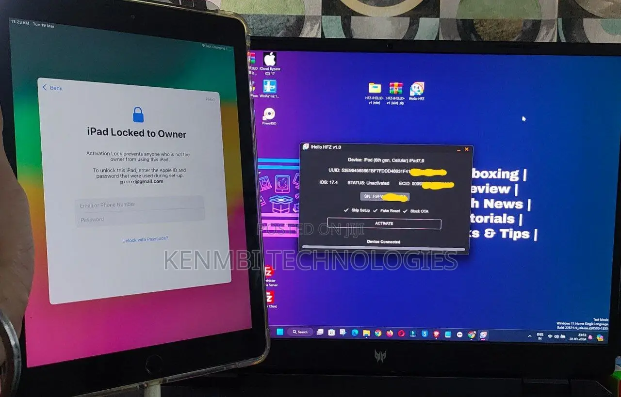 I Cloud Unlocking and Full Signal Activation