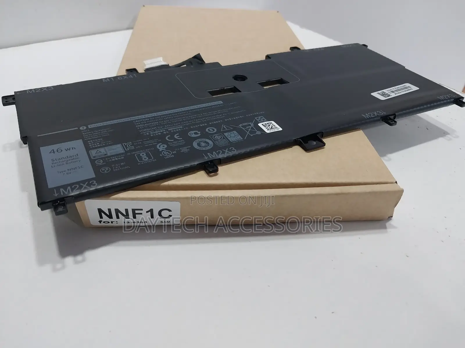 Yxkc Nnf1c Laptop Battery for Dell XPS 13 2 in 1 9365 XPS 13