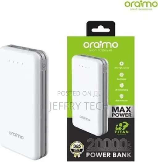 Oraimo Max Powerbank - OPB-P201D - 20000mah -