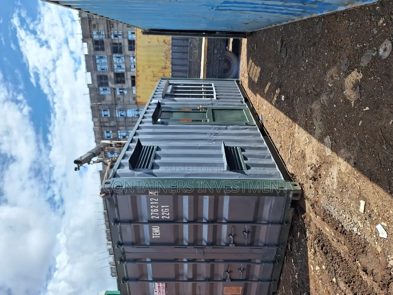 20ft Container Offices, Empty Containers Available