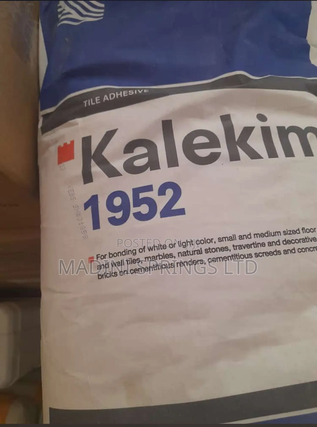 Kalekim 1952 Tile Adhesives(White Colour)