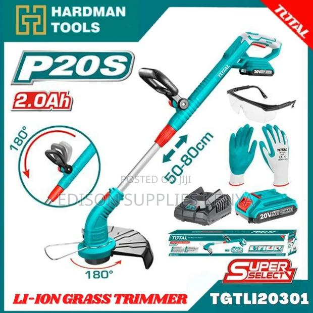 Total Cordless Grass Trimmer Rechargeable Brush Cutter String Trimmer - thumbnail 3