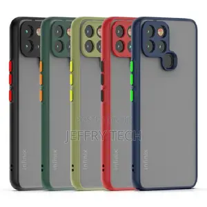 Phone Case Contrast Color Mobile Cover for Infinix Smart 6