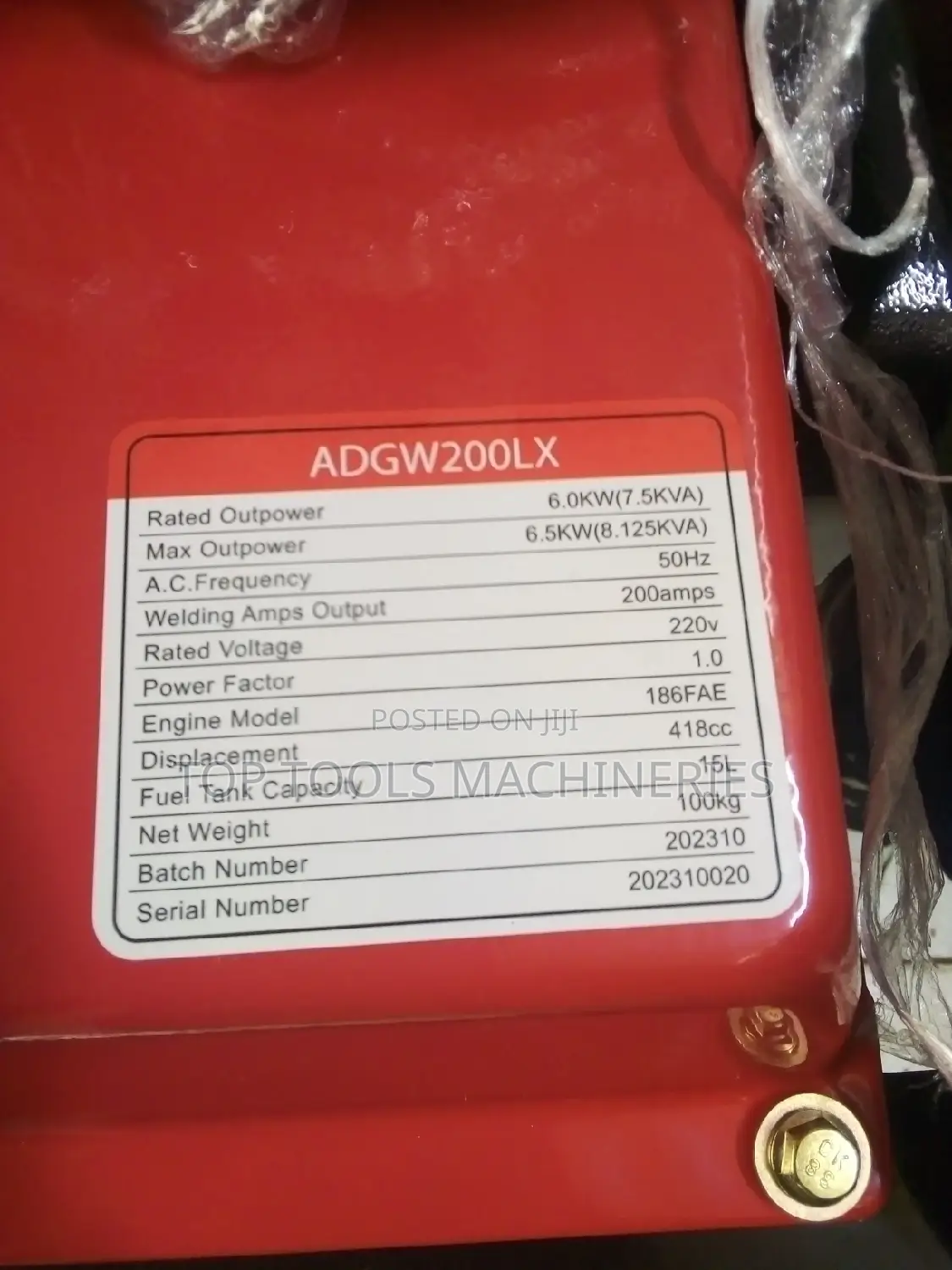 Aico Japan 8.5kw Diesel Generator Welder