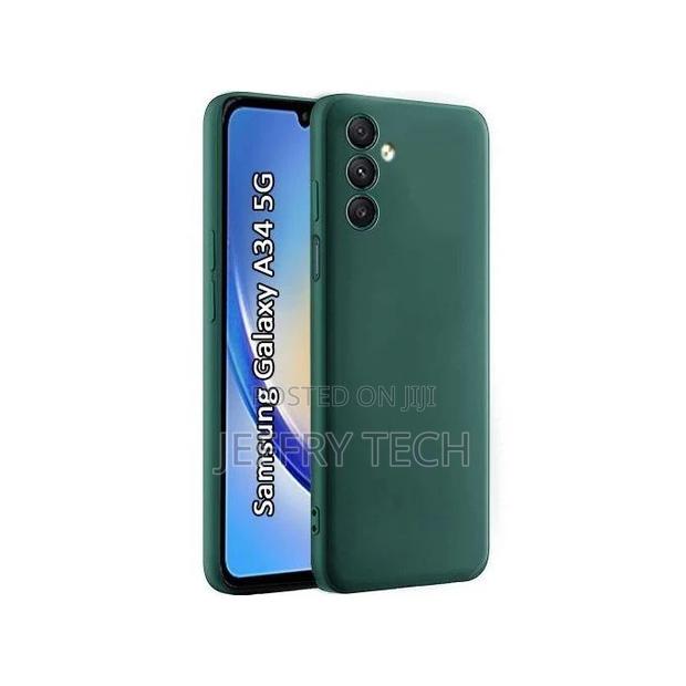 Soft Silicone Back Cover Case for Samsung Galaxy A34/5g - main view