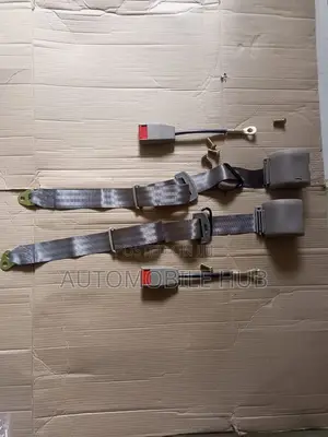 3 Point Universal Seat Belts Grey