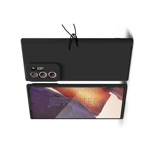 Soft Silicone Back Cover Case for Samsung Galaxy Note 20 Ult - thumbnail 3