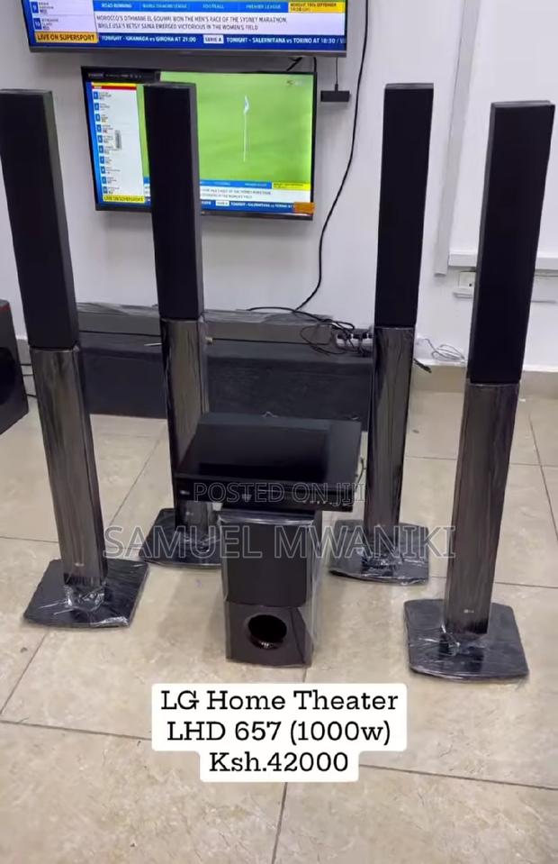Lg Lhd657 5.1ch 1000w DVD Home Theater System With Bluetooth - thumbnail 4