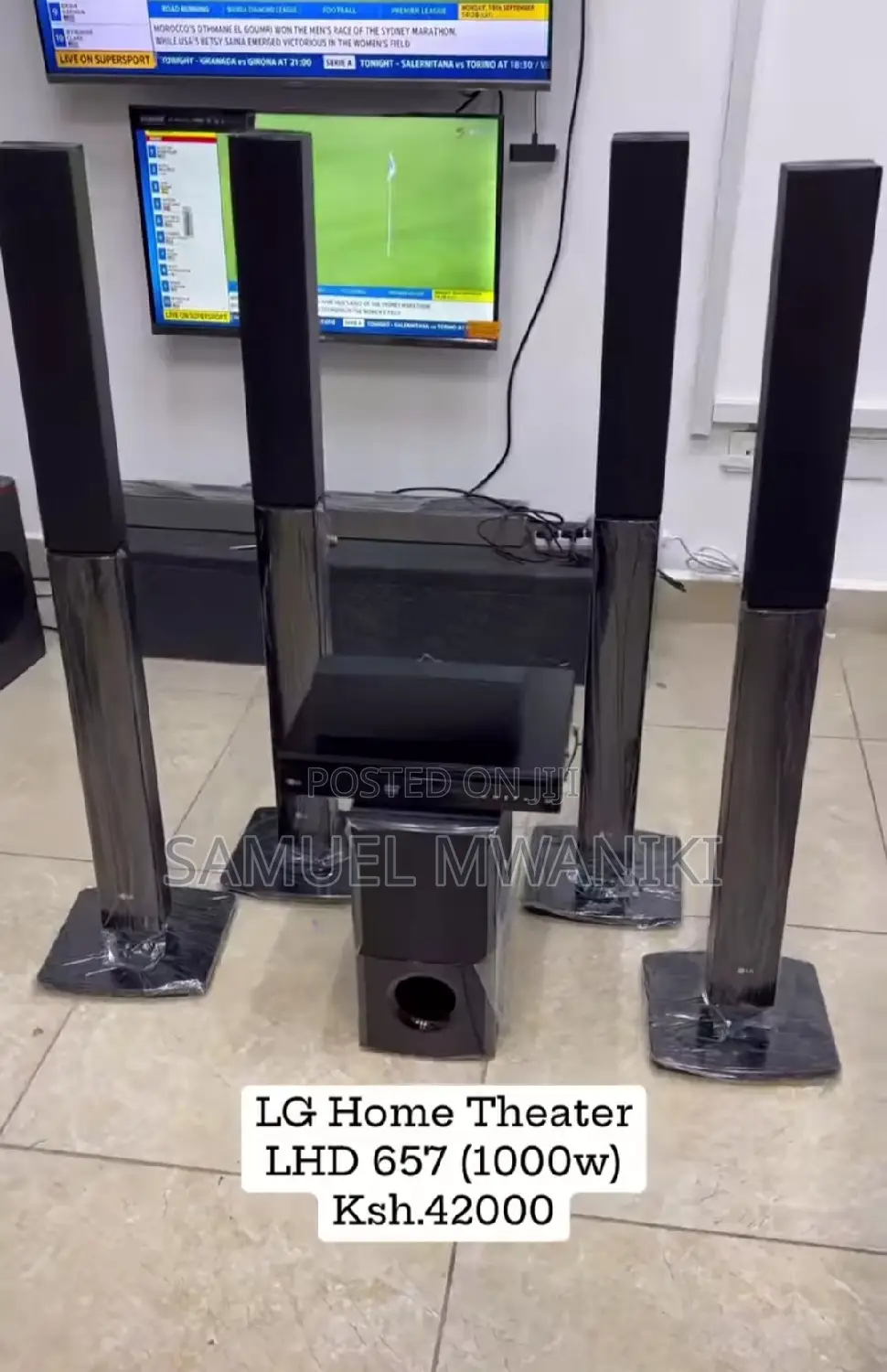 Lg Lhd657 5.1ch 1000w DVD Home Theater System With Bluetooth