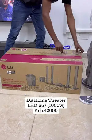 Lg Lhd657 5.1ch 1000w DVD Home Theater System With Bluetooth