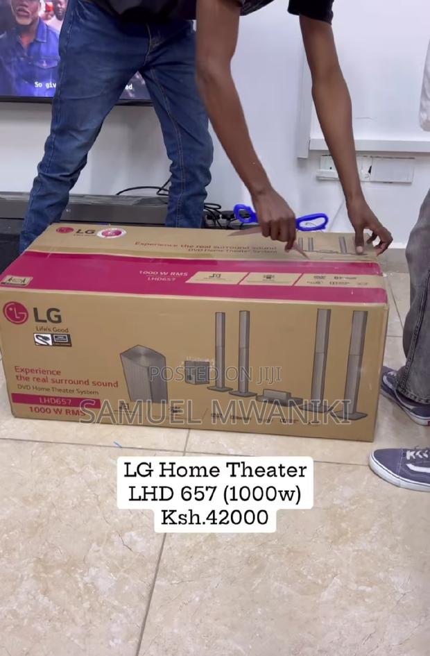 Lg Lhd657 5.1ch 1000w DVD Home Theater System With Bluetooth - thumbnail 2