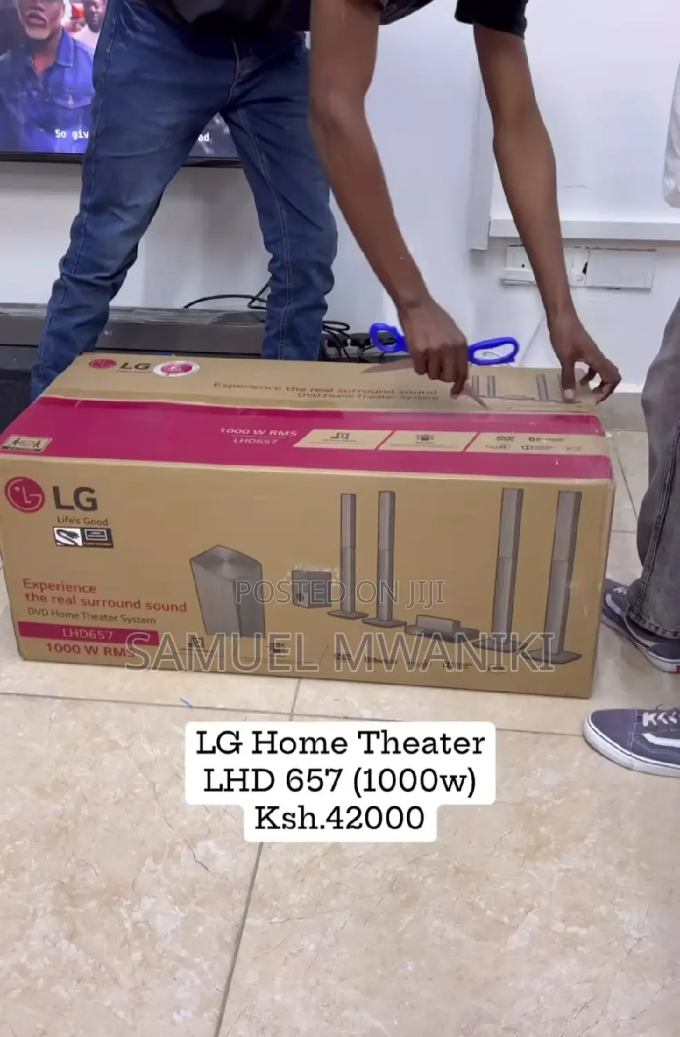 Lg Lhd657 5.1ch 1000w DVD Home Theater System With Bluetooth