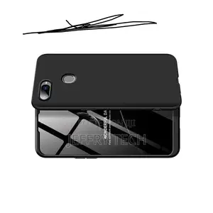 Case for Oppo A12 Case (Black Cover)