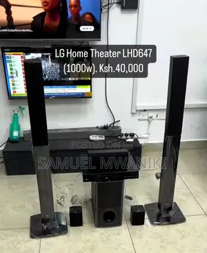 Lg Lhd647 1000w DVD Home Theater Tall Boy Speakers Bluetooth