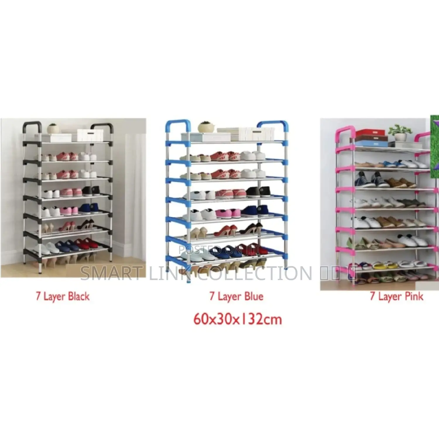   
*Mettalic Shoe Racks*