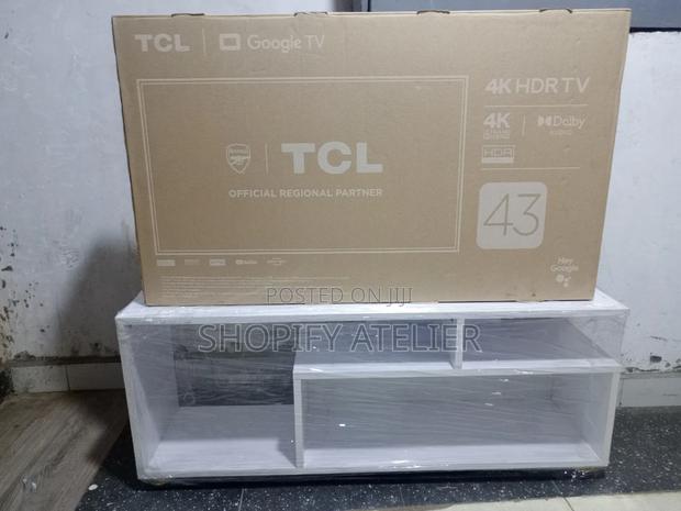TCL 43" Smart Android Google Tv Super Slim Frameless - main view