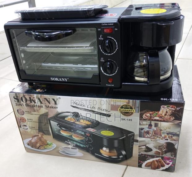 Sokany SK-145 3 In1 Breakfast Maker