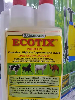Ecotix Pour on Acaricides for All Cattles 1litre