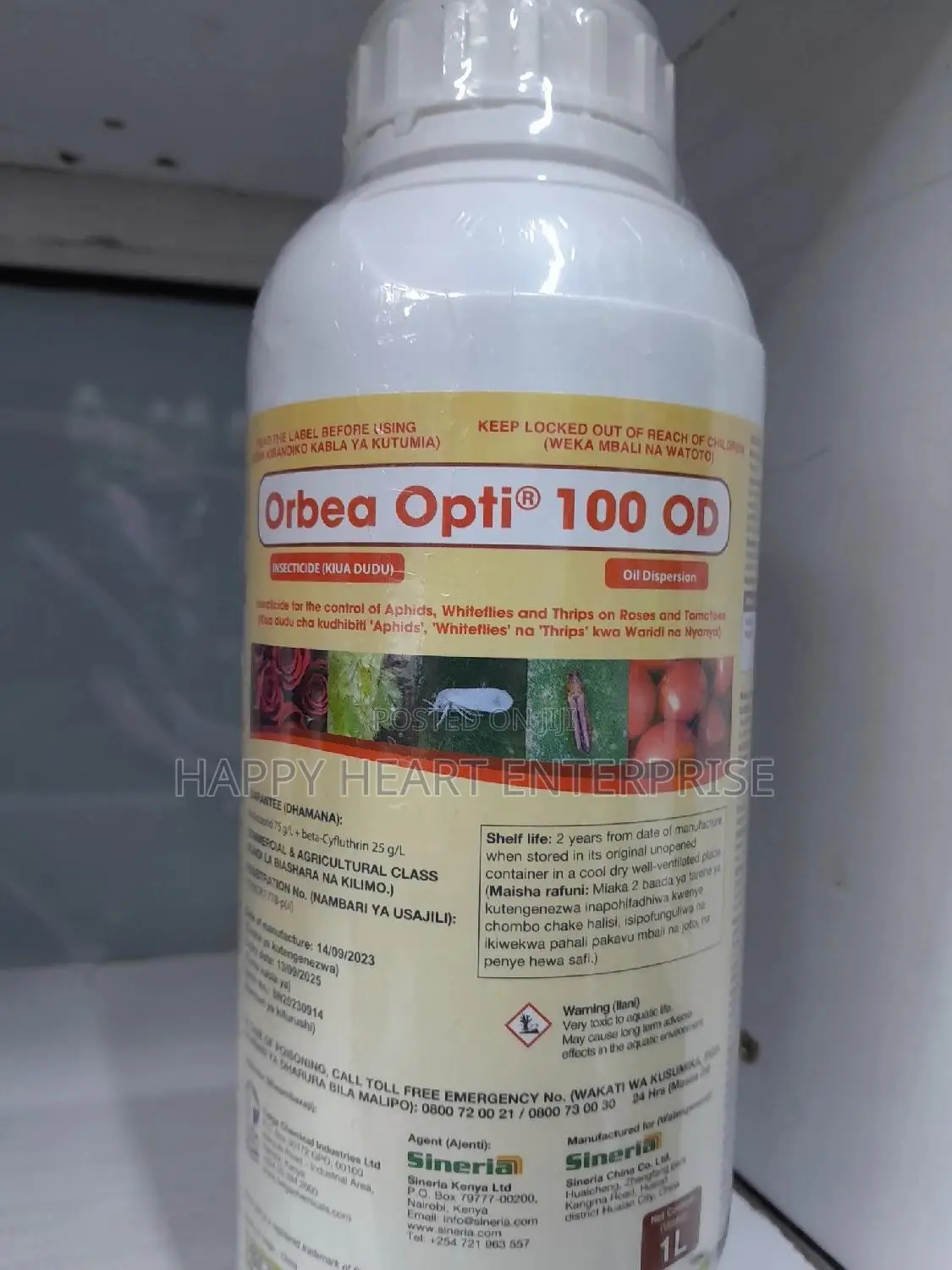 Orbea Opti 100 0D Insecticide 100ml (Thunder Alternative)
