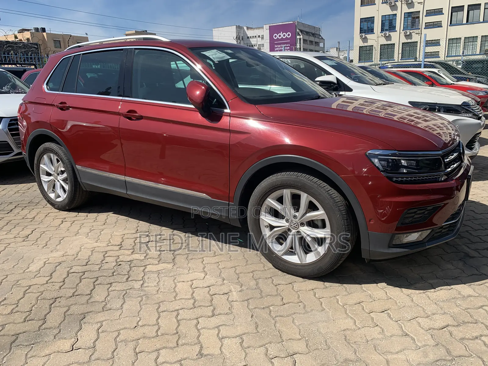Volkswagen Tiguan 2018 Burgundy
