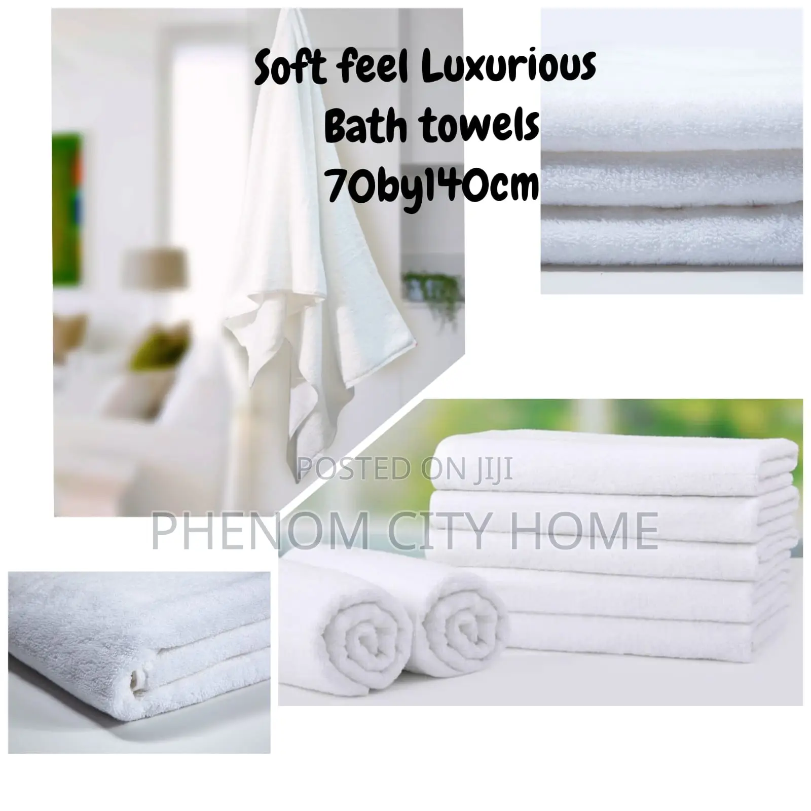 Soft Feel Luxury Bath Towels