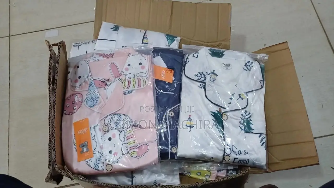 Unisex Silk Pyjamas. Kids.