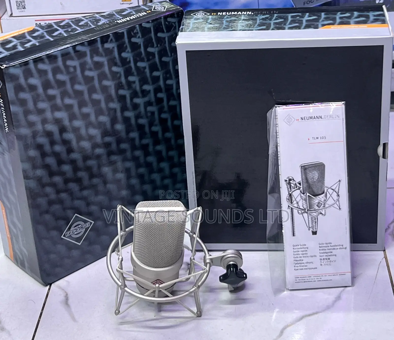 Neumann TLM 103-Mt-Set Large Diaphragm Condenser Microphone