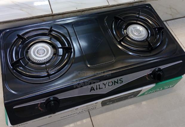 AILYONS 2 Burner Stainless Steel Gas Cooker - GS013-2