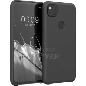 Google Pixel 4A Black Silicone Shockproof Phone Case, Ultra